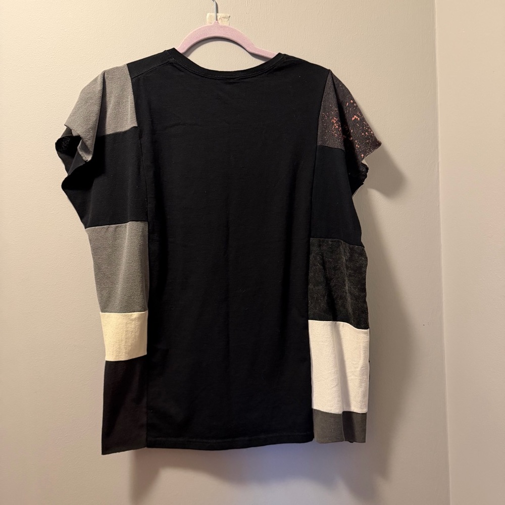 Yellowstone upcycle shirt patchwork - image 2